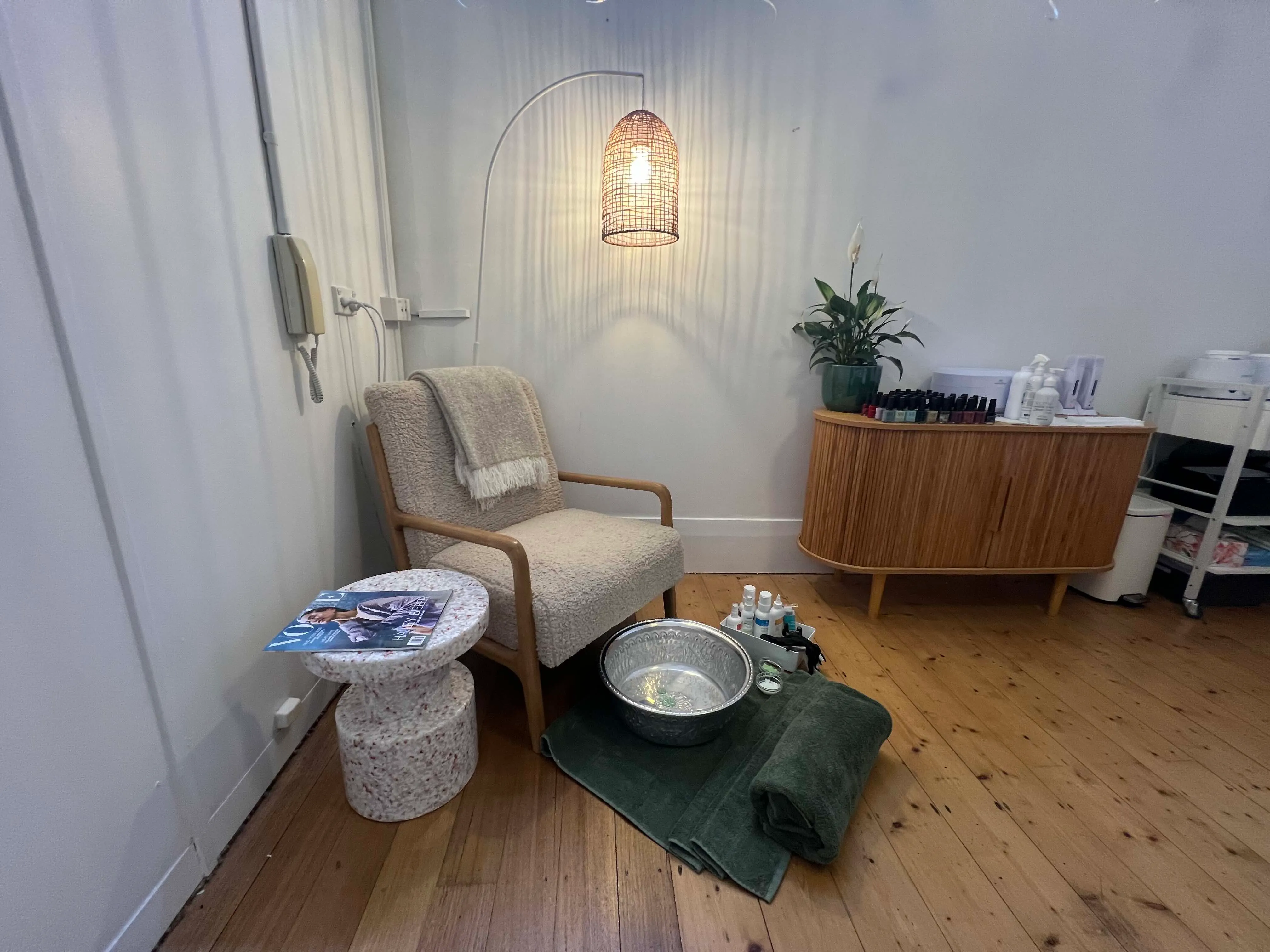 Pedicure treatment